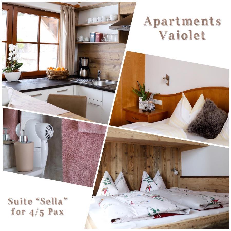 Apartments Vaiolet Santa Cristina Val Gardena Kültér fotó