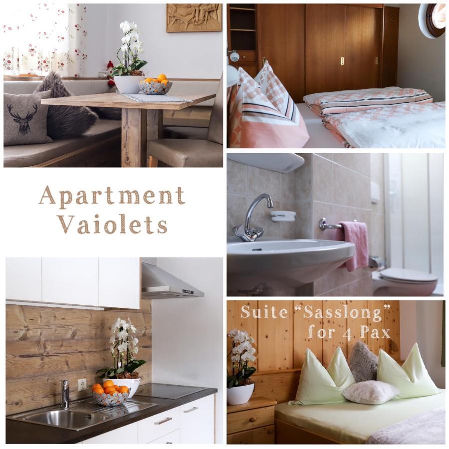 Apartments Vaiolet Santa Cristina Val Gardena Kültér fotó